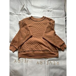 Women's Chance Or Fate Crewneck Sweater - Beige, Size L